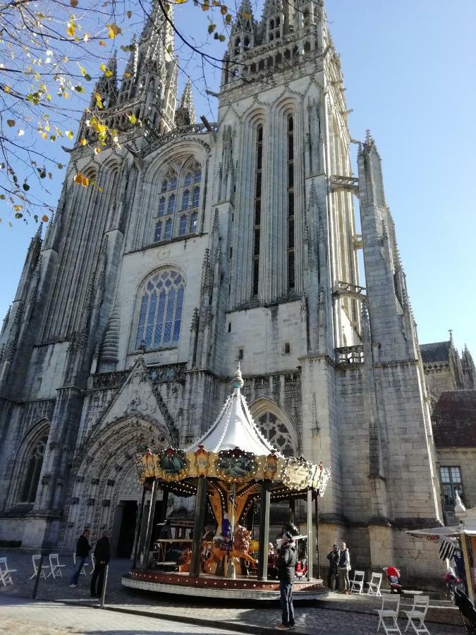 Les Roches Du Cabellou 150M De La Mer 孔卡尔诺 外观 照片